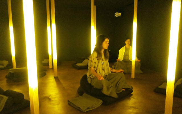マリエ「お風呂に入ったかのようなリラックス感」 瞑想専用スタジオ・muonを体験！