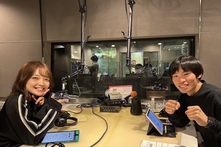 福留光帆、AKB48卒業後のバイト経験は？ かが屋・加賀 翔と“リアル職場トーク”で盛り上がる