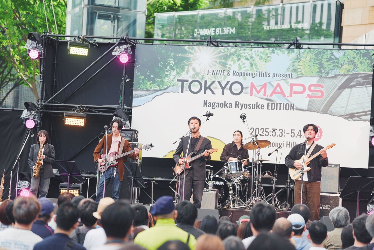 有元キイチが六本木ヒルズでライブ! 写真をお届け【TOKYO M.A.P.S Nagaoka Ryosuke EDITION】