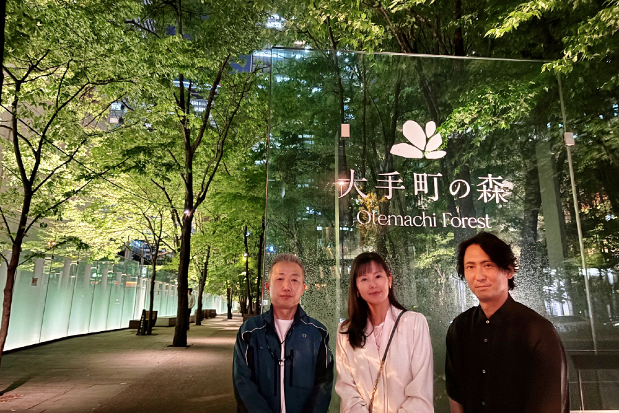 都会の真ん中に広がる「大手町の森」とは? 小西真奈美が“森林浴の楽しみ方”も伝授