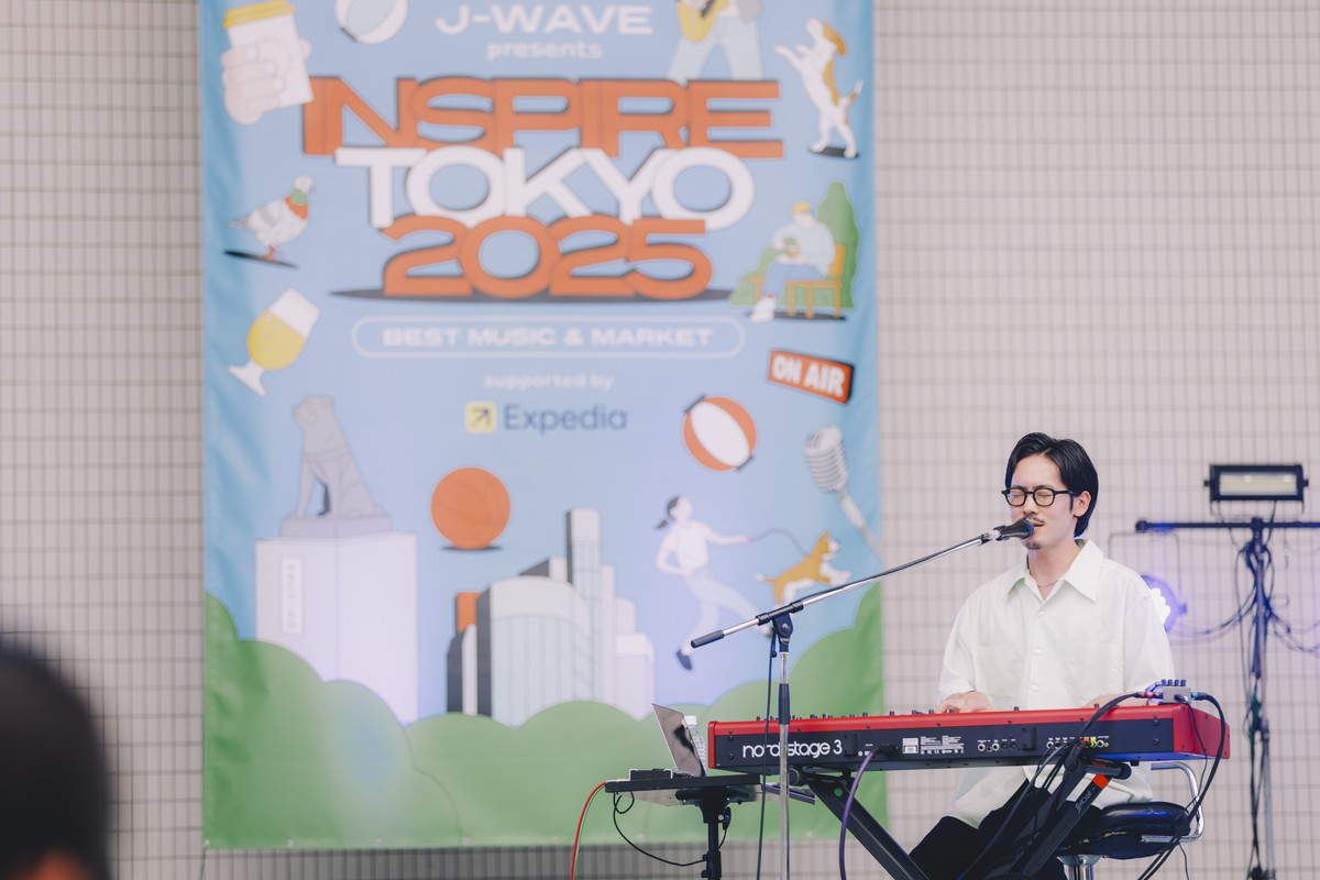 フリーライブを代々木公園で開催中! TENDRE、大橋ちっぽけ、ココラシカ、優河の写真をお届け【INSPIRE TOKYO 2025】