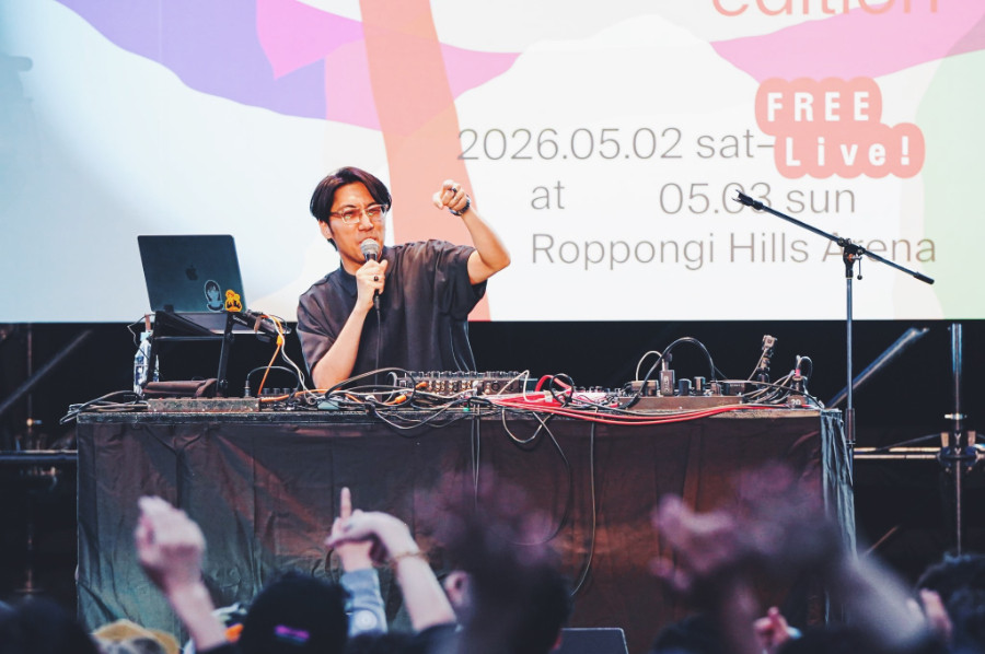 tofubeatsが六本木ヒルズでライブ！ 写真をお届け【TOKYO M.A.P.S STUTS EDITION】