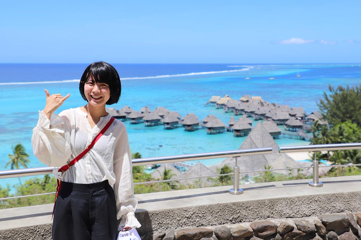 橋本絵莉子 チャットモンチー済 が 地上の楽園 タヒチ島 へ 現地でウクレレセッションに参加 J Wave News