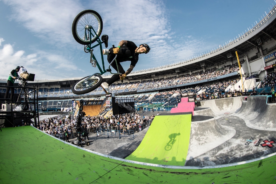 Rim Nakamura (JPN), APRIL 23, 2022 - Cycling : X Games Chiba 2022 BMX Park  Final at ZOZO