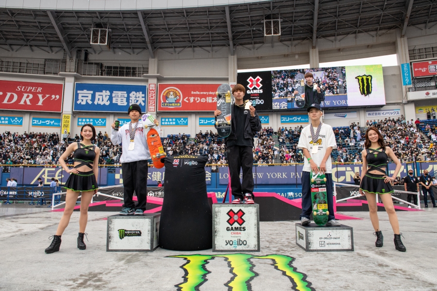 スケボー・堀米雄斗が金メダル！ アクションスポーツの国際競技