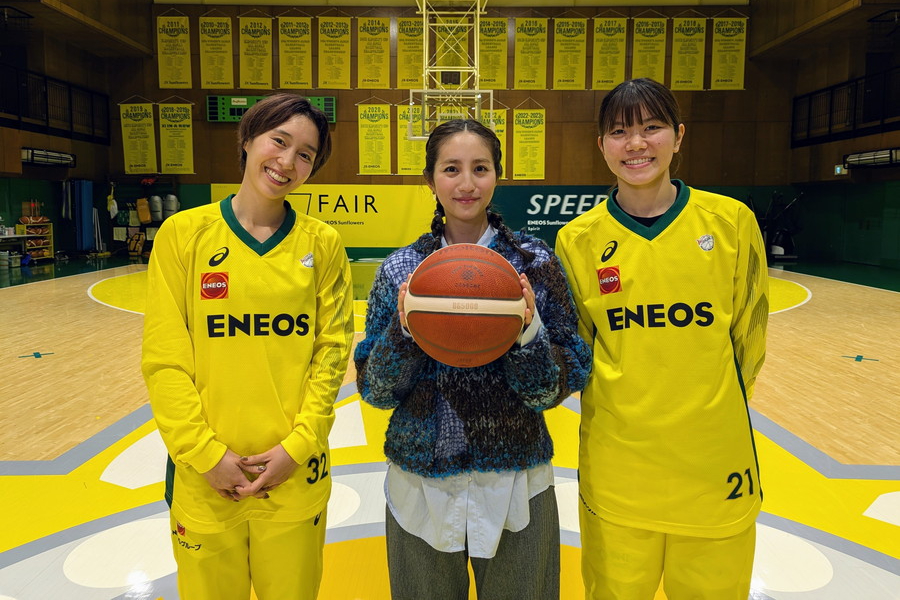 日本女子バスケットボール界のトップチームを堀田茜が取材！ 魅力を