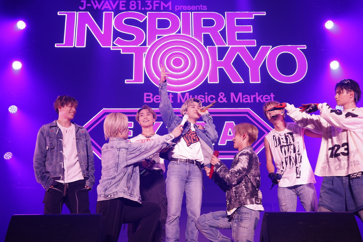 BALLISTIK BOYZ が都市型フェス「INSPIRE TOKYO 2023」でライブ