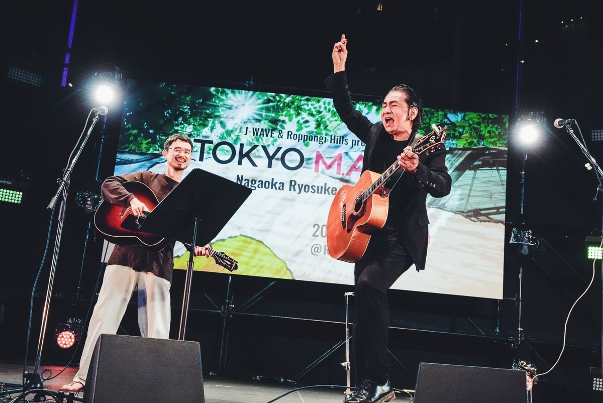 田島貴男&長岡亮介が六本木ヒルズでライブ！ 写真をお届け